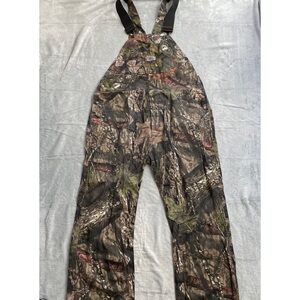 Round House Camo Overalls 36 / 38 x 34 Men’s Mossy Oak Hunting